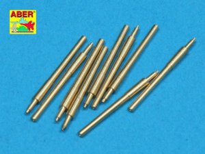 ABER 1:700L-18  - 1:700 Set of 9 pcs 406 mm barrels for ships: Nelson, Rodney