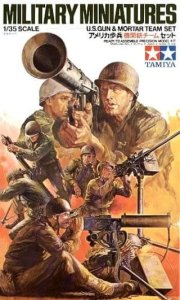 TAMIYA 35086 - 1:35 US Gun & Mortar Team Set