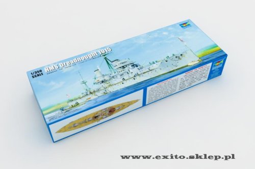 Go to product TRUMPETER 05329 - 1:350 HMS Dreadnought 1915