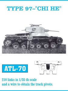 Friulmodel ATL-070 - 1:35 Type 97 Chi He metal tracks