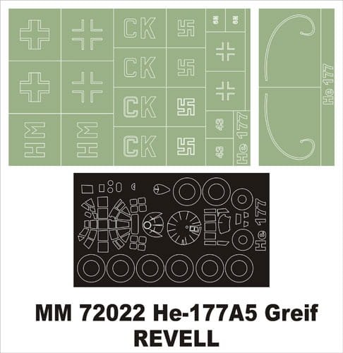 Go to product MONTEX MM72022 - 1:72 He-177 A-5 Greif