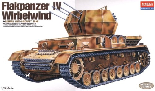 Go to product ACADEMY 13236 - 1:35 Flakpanzer IV Wirbelwind  20 mm