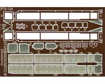 Go to product PART P72108 - 1:72 StuG IV fenders