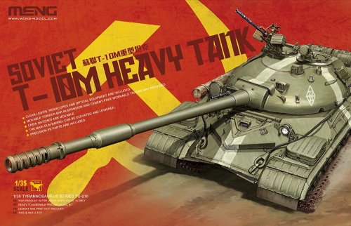 Go to product MENG MODEL TS018 - 1:35 Soviet T-10M Heavy Tank