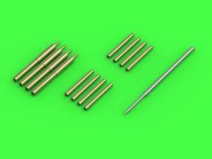 MASTER AM-32-093 - 1:32 A-1 Skyraider gun barrels for 20mm cannons and Pitot tube