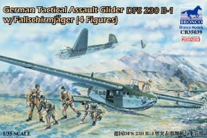 BRONCO CB 35039 - 1:35 German Tactical Assault Glider DFS 230 B-1 w/ Fallschirmjager