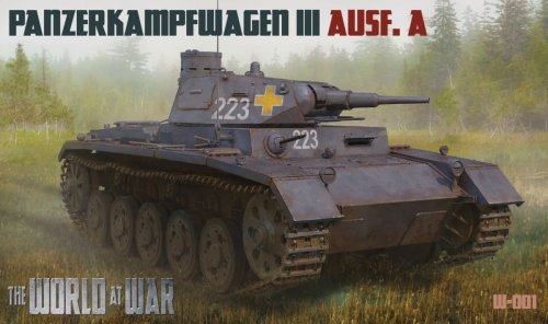 Go to product IBG The World At War W-001 - 1:72 Panzerkampfwagen III Ausf.A