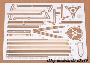 TAMIYA 61069 - 1:48 Fairey Swordfish Photo Etched Bracing Wire Set
