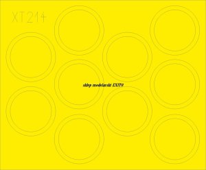EDUARD XT214 - 1:35 T-34/85 wheels