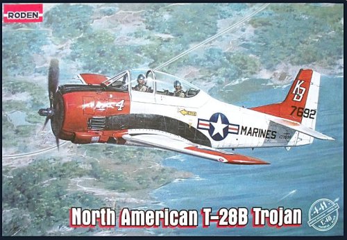 Go to product RODEN 441 - 1:48 North American T-28B Trojan