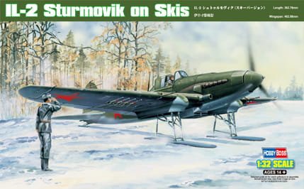 Go to product HOBBY BOSS 83202 - 1:32 IL-2 Sturmovik on Skis