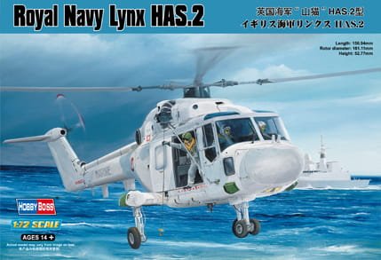 Go to product HOBBY BOSS 87236 - 1:72 Royal Navy Lynx HAS.2