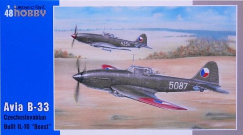 Go to product SPECIAL HOBBY 48047 - 1:48 Avia B-33 Czechoslovakian Built IL-10 "Beast"