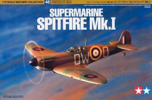 Go to product TAMIYA 60748 - 1:72 Supermarine Spitfire Mk.I