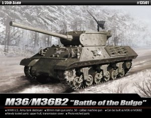 ACADEMY 13501 - 1:35 M36 / M36B2 Battle of the Bulge