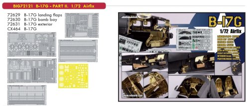 Go to product EDUARD BIG72121 - 1:72 B-17G - Part II