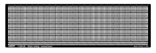 Go to product ABER 1:200-08  - 1:200 Ship railing - vertical bars