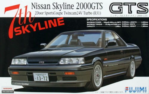 Go to product FUJIMI 038599 - 1:24 Nissan Skyline 2000 GTS