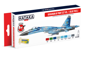 HATAKA AS96 - Ukrainian AF vol.1 Blue Pixel paint set