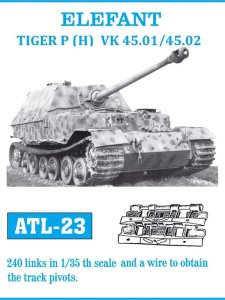 Friulmodel ATL-023 - 1:35 Elefant / Tiger P (H) VK 45.01 / 45.02 metal tracks
