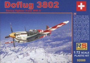 RS MODELS 92088 - 1:72 Doflug 3802
