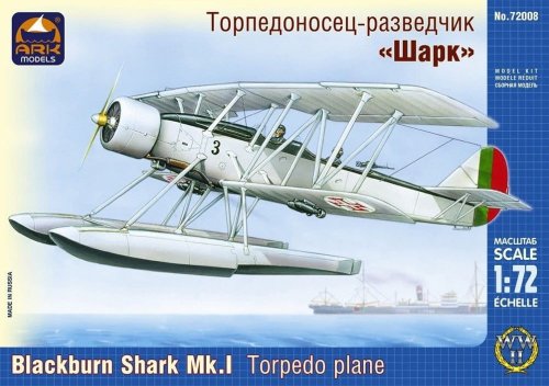 Go to product ARK MODELS 72008 - 1:72 Blackburn Shark