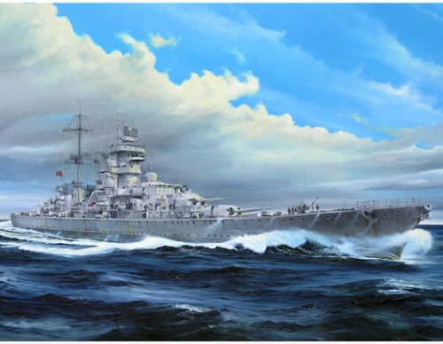 Go to product TRUMPETER 05313 - 1:350 German cruiser Prinz Eugen 1945