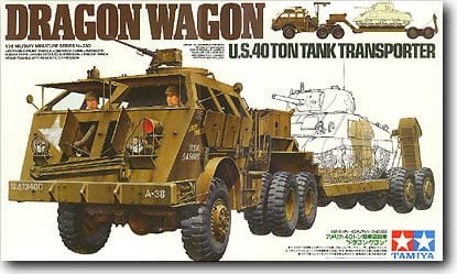 Go to product TAMIYA 35230 - 1:35 U.S. 40 Ton Tank Transporter Dragon Wagon