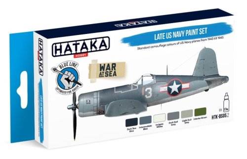 Go to product HATAKA BS05.2 - Late US Navy paint set