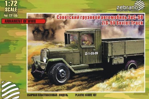 Go to product ZEBRANO 72105 - 1:72 ZiS-5V Soviet Truck
