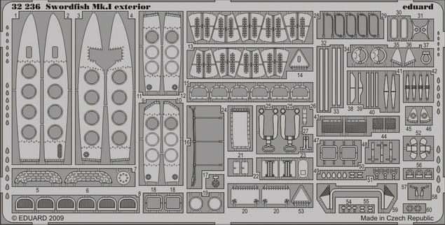 Go to product EDUARD 32236 - 1:32 Swordfish Mk.I exterior