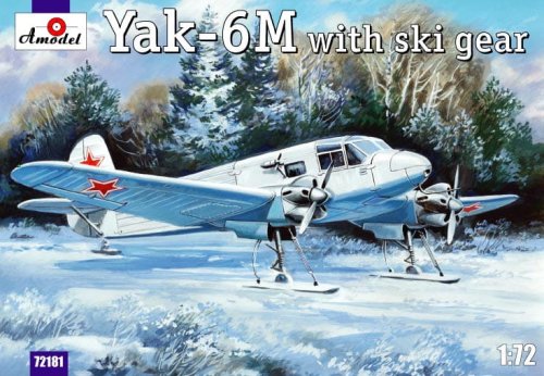 Go to product AMODEL 72181 - 1:72 Yak 6M ( in camouflage)