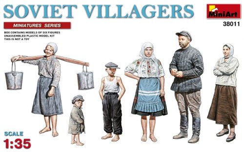 Go to product MINIART 38011 - 1:35 Soviet Villagers