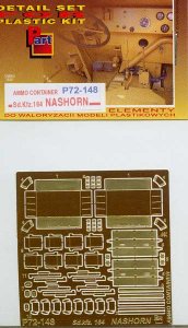 PART P72148 - 1:72 Sd.Kfz.164 Nashorn ammo boxes