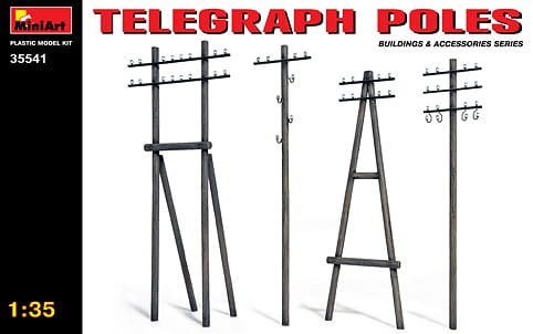 Go to product MINIART 35541 - 1:35 Telegraph Poles