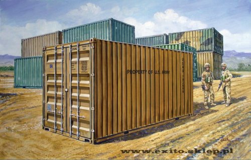 Go to product ITALERI 6516 - 1:35 20’ Military Container