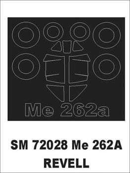 Go to product MONTEX SM72028 - 1:72 Messerschmitt Me-262A