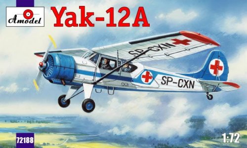 Go to product AMODEL 72188 - 1:72 Yak 12 A