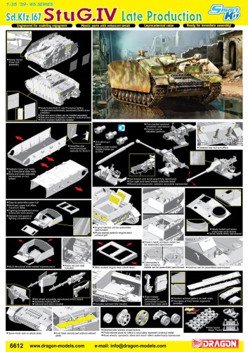 Go to product DRAGON 6612 - 1:35 Sd.Kfz.167 StuG IV Late production