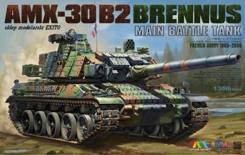 Go to product TIGER MODEL 4604 - 1:35 AMX-30 B2 Brennus MBT