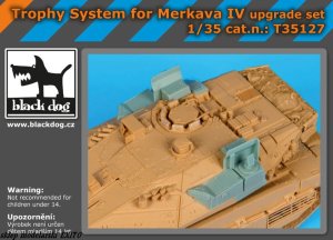 BLACK DOG T35127 - 1:35 Trophy System for Merkava IV upgrade set