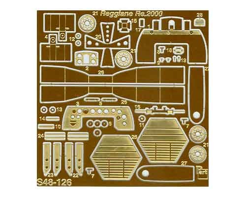 Go to product PART S48126 - 1:48 Reggiane Re-2000