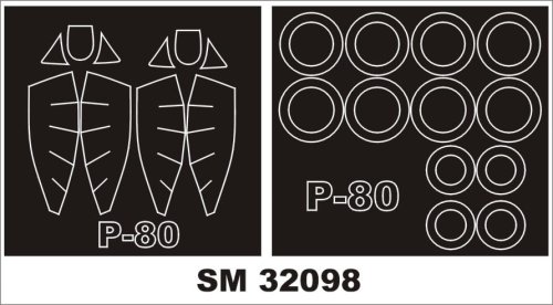 Go to product MONTEX SM32098 - 1:32 P-80 Shooting Star