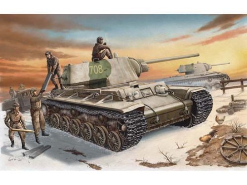 Go to product TRUMPETER 00359 - 1:35 Russia KV-1 model 1942 Heavy Cast Turret Tank