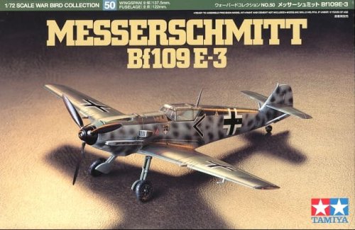 Go to product TAMIYA 60750 - 1:72 Messerschmitt Bf109 E-3