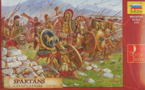 Go to product ZVEZDA 8068 - 1:72 Spartans V- IV B.C.