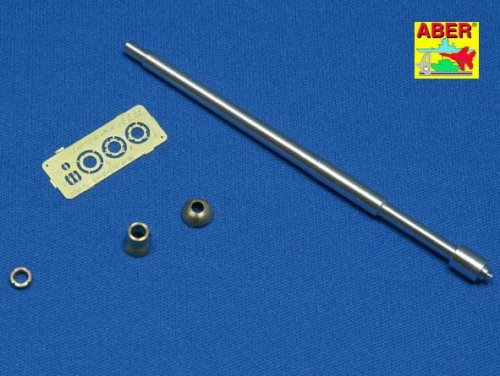 Go to product Aber 35L-075 - 1:35 75mm KwK40L/43 metal gun barrel for Pz.Kpfw.VI Ausf.F2