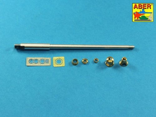 Go to product Aber 35L-215 - 1:35 88mm metal gun barrel for Tiger II Porsche turret late production