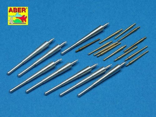 Go to product ABER 1:350L-42  - 1:350 Set of barrels for US Navy Saratoga, Lexington (203mm-pcs, 127mm-12 pcs)