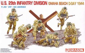 DRAGON 6211 - 1:35 U.S. 29th Infantry Divison Omaha Beach D-Day 1944